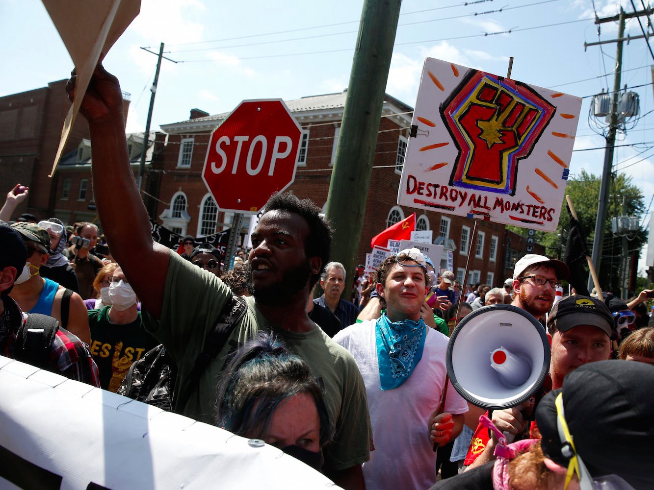 O que realmente aconteceu em Charlottesville e a essência da esquerda