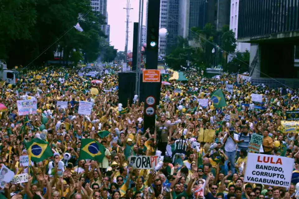 Relação de Protestos entre Novembro de 2018 até 2019